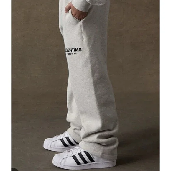 NWT Fear Of God Light Oatmeal Sweatpants Size M (relaxed) - Picture 5 of 5